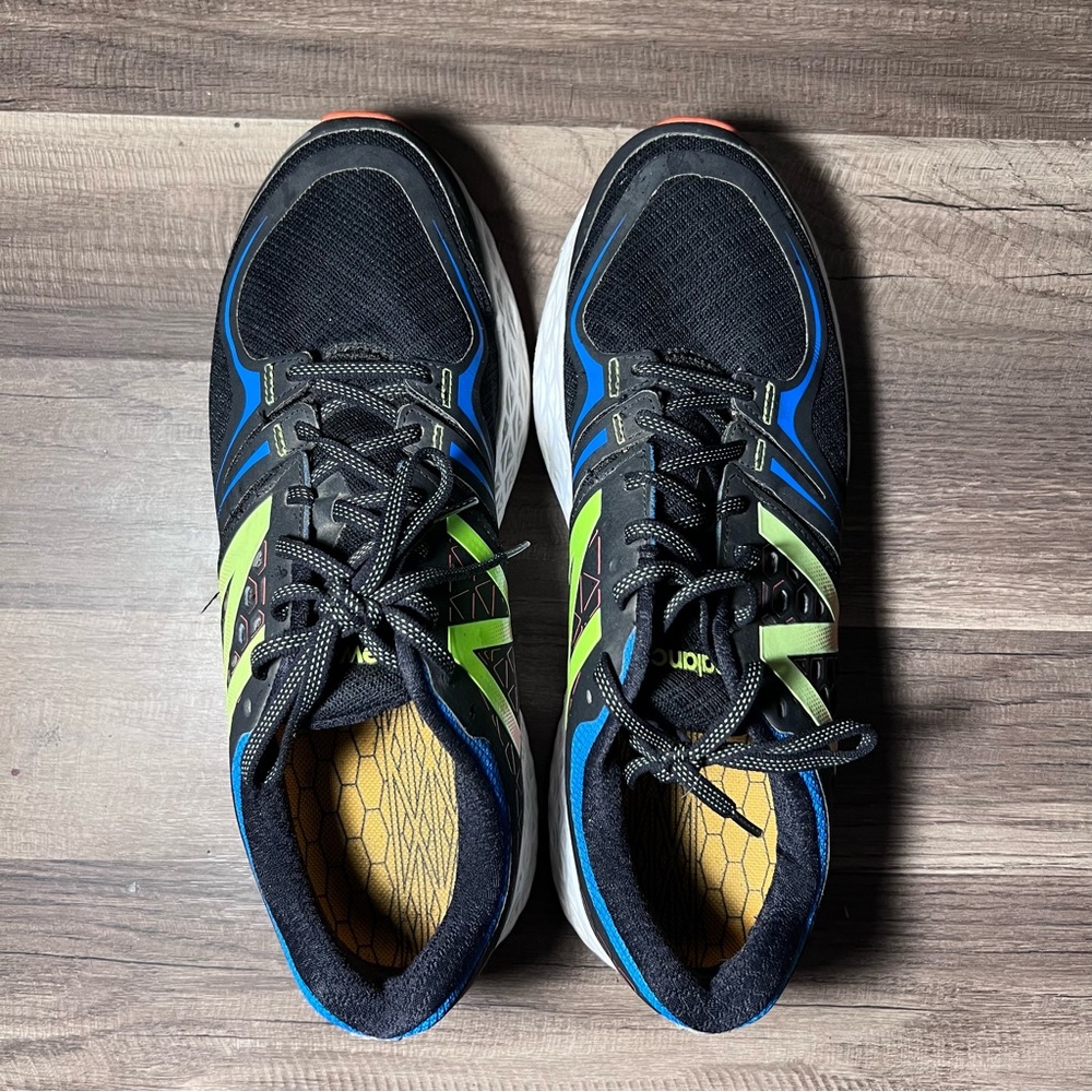 New Balance Mens Fresh Foam Vongo Running Shoes Black MVNGOBB Low Top Size 11.5. - Picture 2 of 5
